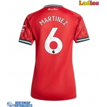 Manchester United Lisandro Martinez #6 Replica Home Shirt Ladies 2025-26 Short Sleeve
